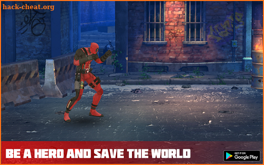 Rope Iron Hero Incredible Attack Battle City screenshot
