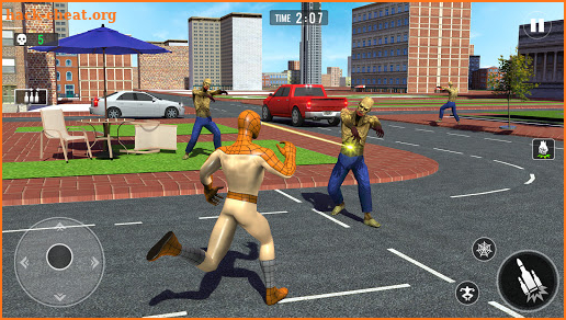 Rope Man Hero: Rescue City - A Superhero Game screenshot