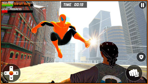 Rope Spider Ninja Hero: Las Vegas Crime City Fight screenshot