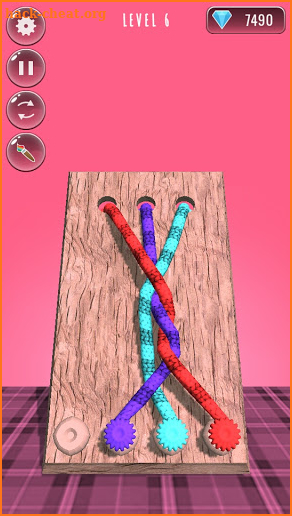Rope Untangle Master 3D screenshot