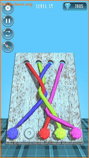 Rope Untangle Master 3D screenshot