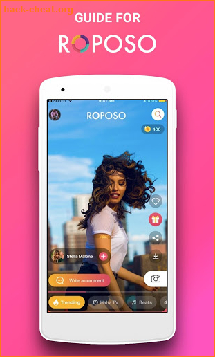 Roposo - Status Chat Video • Guide for Roposo 2020 screenshot
