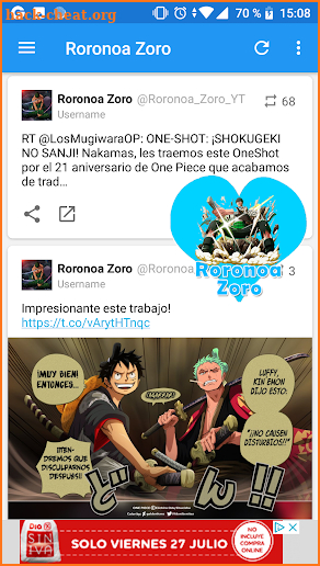 Roronoa Zoro screenshot