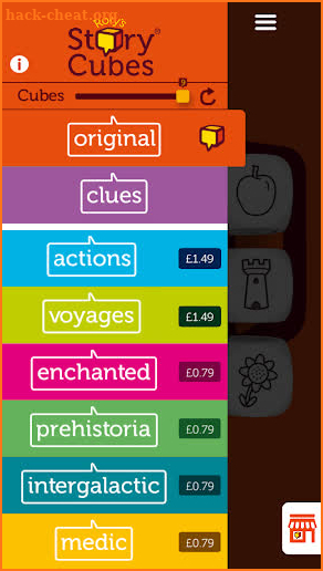 Rory's Story Cubes screenshot