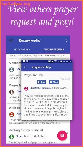 Rosary Audio screenshot