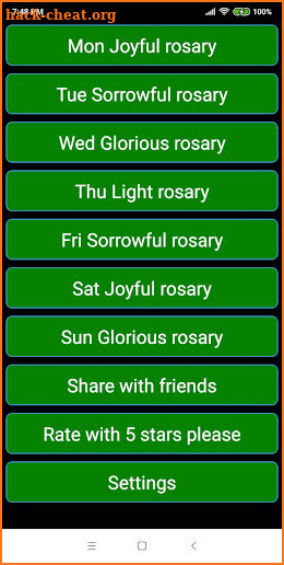 Rosary offline Pro (no ads) screenshot
