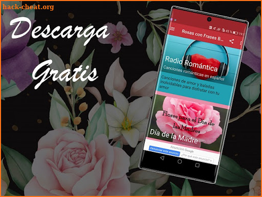 Rosas con Frases Bonitas screenshot
