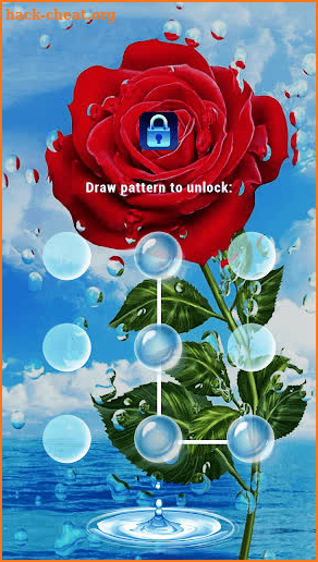 Rose Flower - App Lock Master Theme screenshot