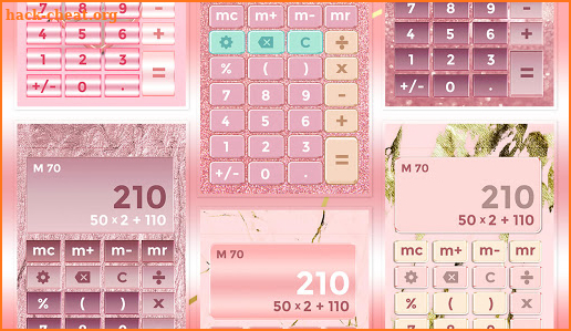 Rose Gold Calculator screenshot