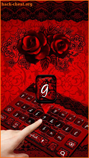 Rose Lace Keyboard screenshot