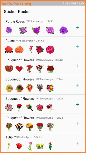 Roses Stickers For WhatsApp screenshot