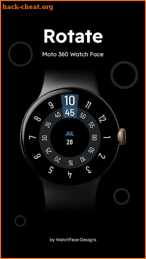Rotate - Digital Watch Face screenshot