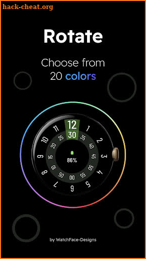 Rotate - Digital Watch Face screenshot