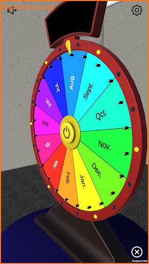 Rotating roulette (Decision roulette), spin wheel screenshot