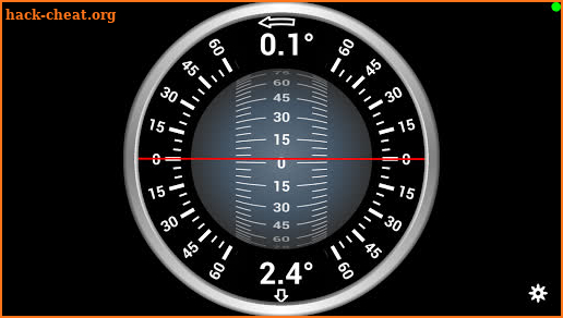 Rotating Sphere Inclinometer screenshot