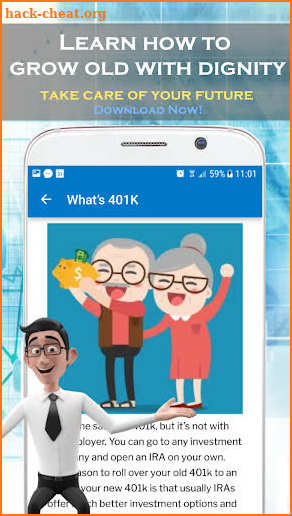 Roth IRA, 401K pension: empowered retirement guide screenshot