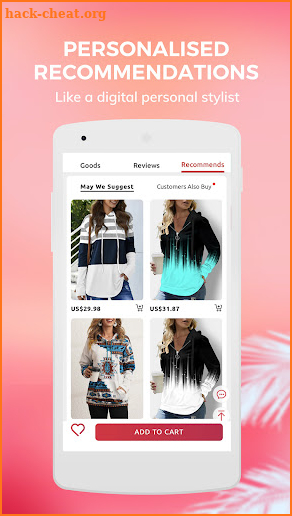 Rotita-online shopping screenshot
