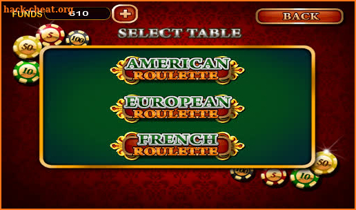 Roulette screenshot