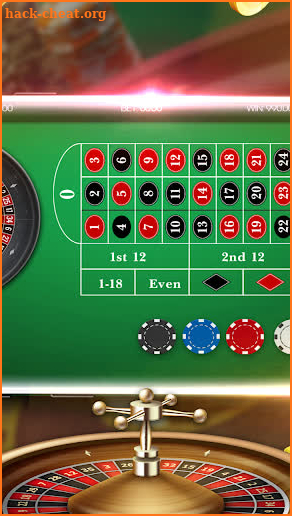 Roulette real money casino: simulator screenshot