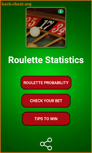 Roulette Statistic screenshot