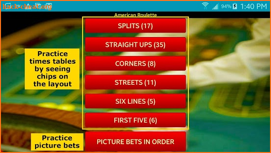 Roulette Trainer screenshot