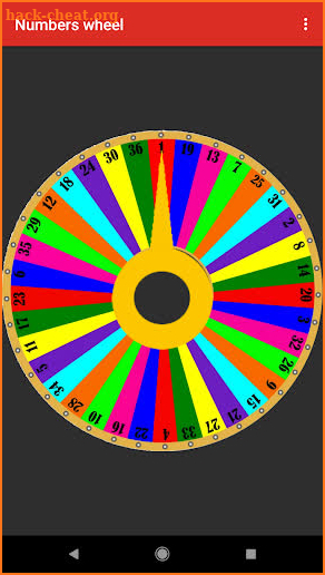 Roulette Wheel screenshot