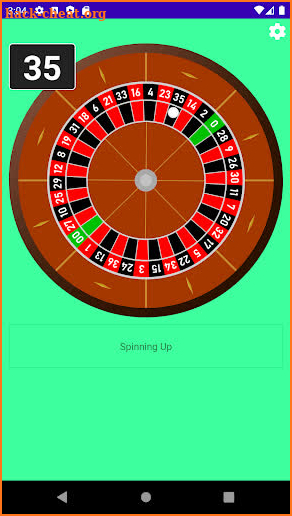 Roulette wheel only. American screenshot