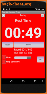 Round & Workout Timer+ screenshot