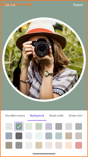 Round Photo Marker Pro screenshot