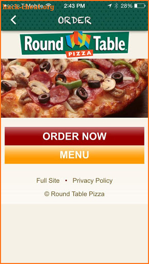 Round Table Fast Pizza Delivery & Pickup (BETA) screenshot