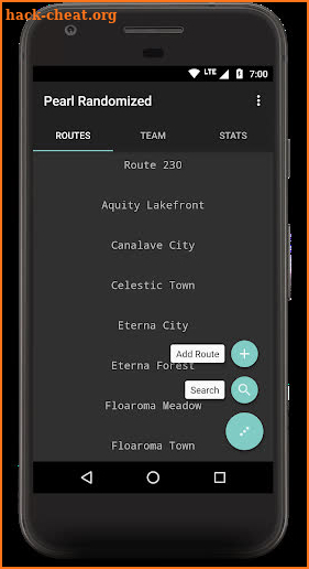 Route Chart - Nuzlocke Tracker - Free screenshot