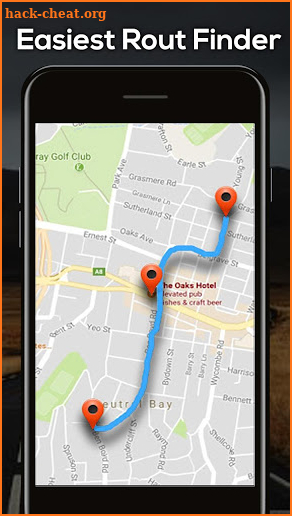 Route Finder Navigation and Location Sharing screenshot