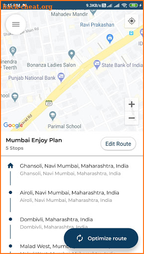 Route Planner - Free unlimited stops screenshot