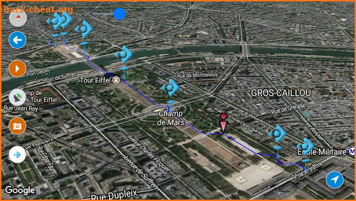Route Planner - MapWalker screenshot