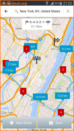Route Planner Multi Waypoint screenshot