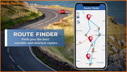 Route planner - Street view map & Voice Navigation screenshot