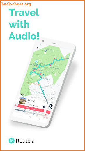 Routela - Audio Travel Guide screenshot