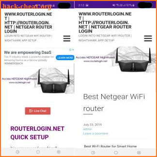 Routerlogin.net | 192.168.1.1 screenshot