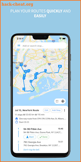 Routingo Route Planner screenshot