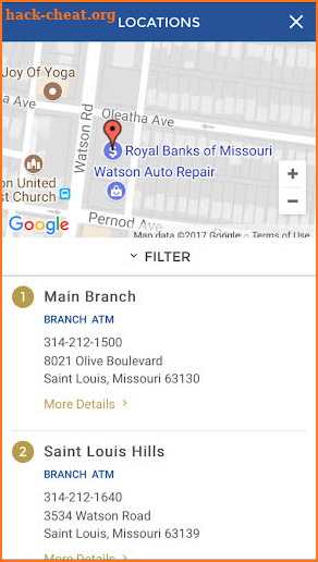 Royal Banks of Missouri screenshot