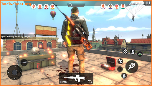 Royal Battle Gun Shooting Game screenshot