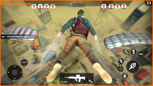 Royal Battle Gun Shooting Game screenshot