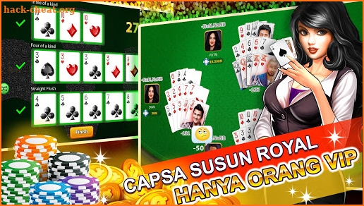 Royal Capsa Susun screenshot