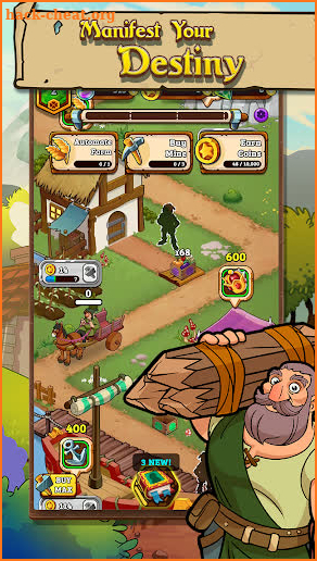 Royal Idle: Medieval Quest screenshot