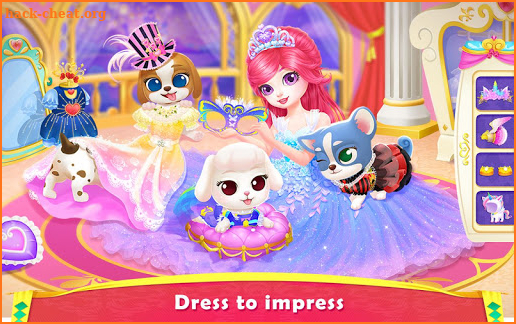 Royal Puppy Costume Party screenshot