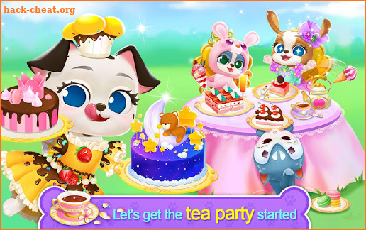 Royal Puppy Tea Party screenshot