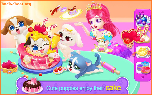 Royal Puppy Tea Party screenshot