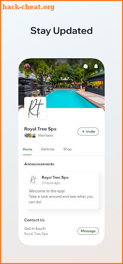 Royal Tree Spa screenshot