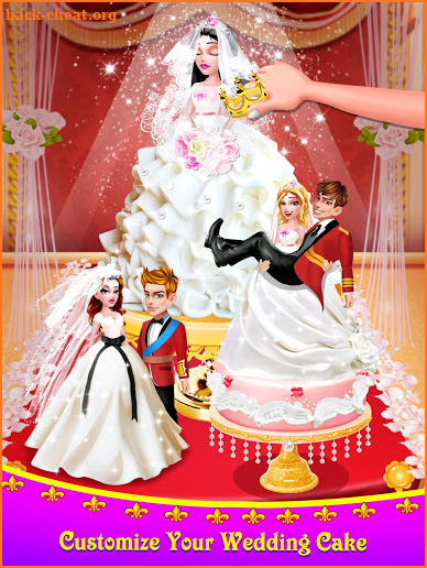 Royal Wedding Cake - Sweet Desserts Maker screenshot