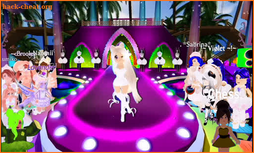 Royale High Robloxe School : Swirl Obby Dress UP screenshot